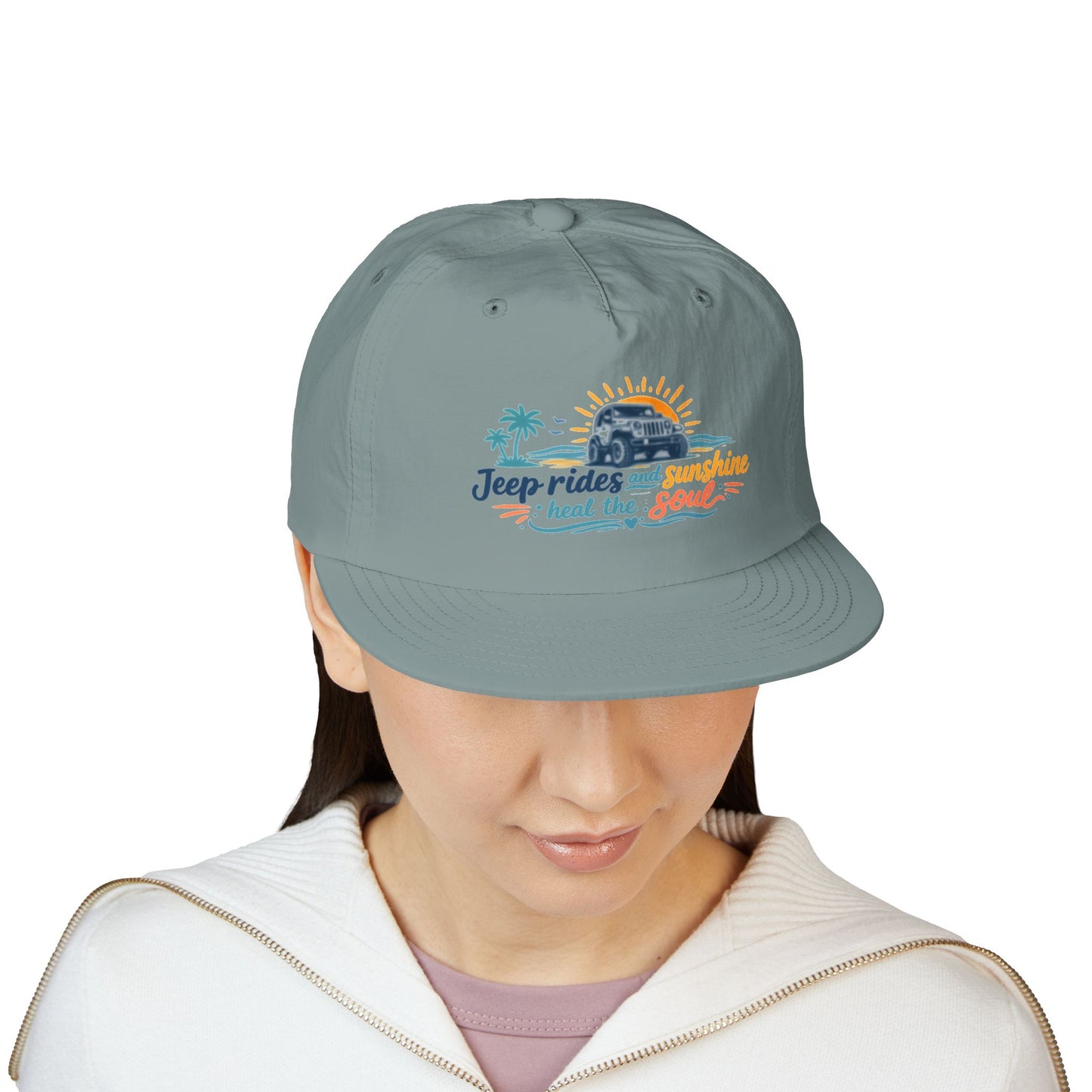 Outdoor Rides and Sunshine surf cap | Beach 4x4 Graphic Hat