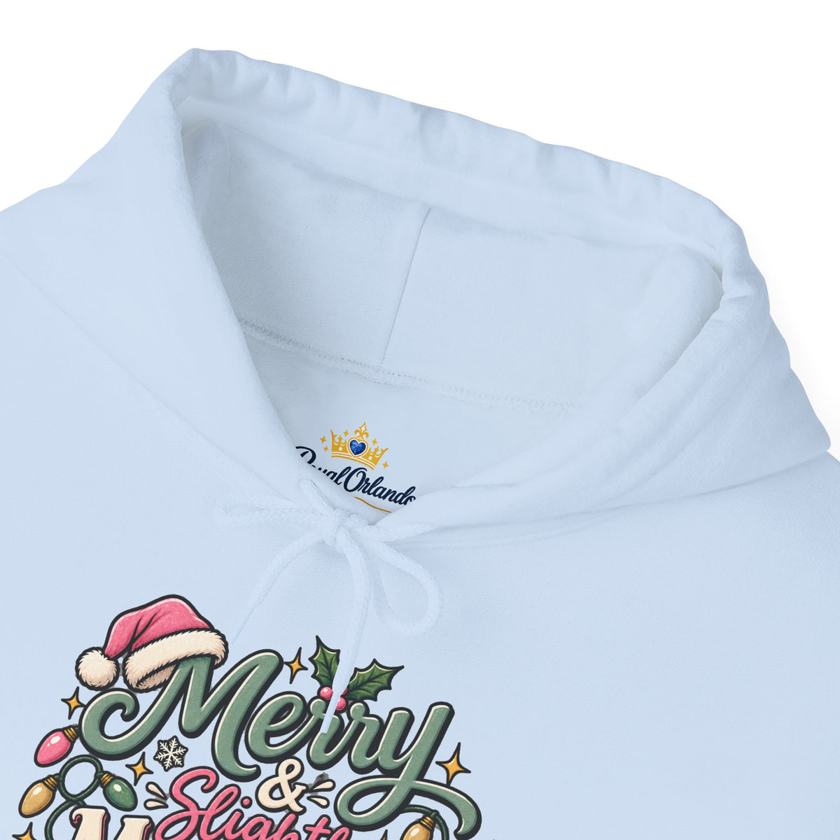 Christmas Matching Hoodie - "Merry & Slightly Matching" Holiday Family Sweatshirt