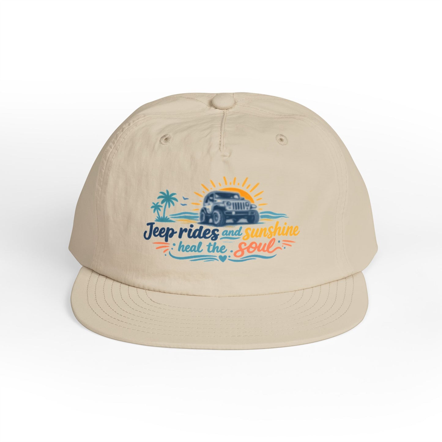 Outdoor Rides and Sunshine surf cap | Beach 4x4 Graphic Hat