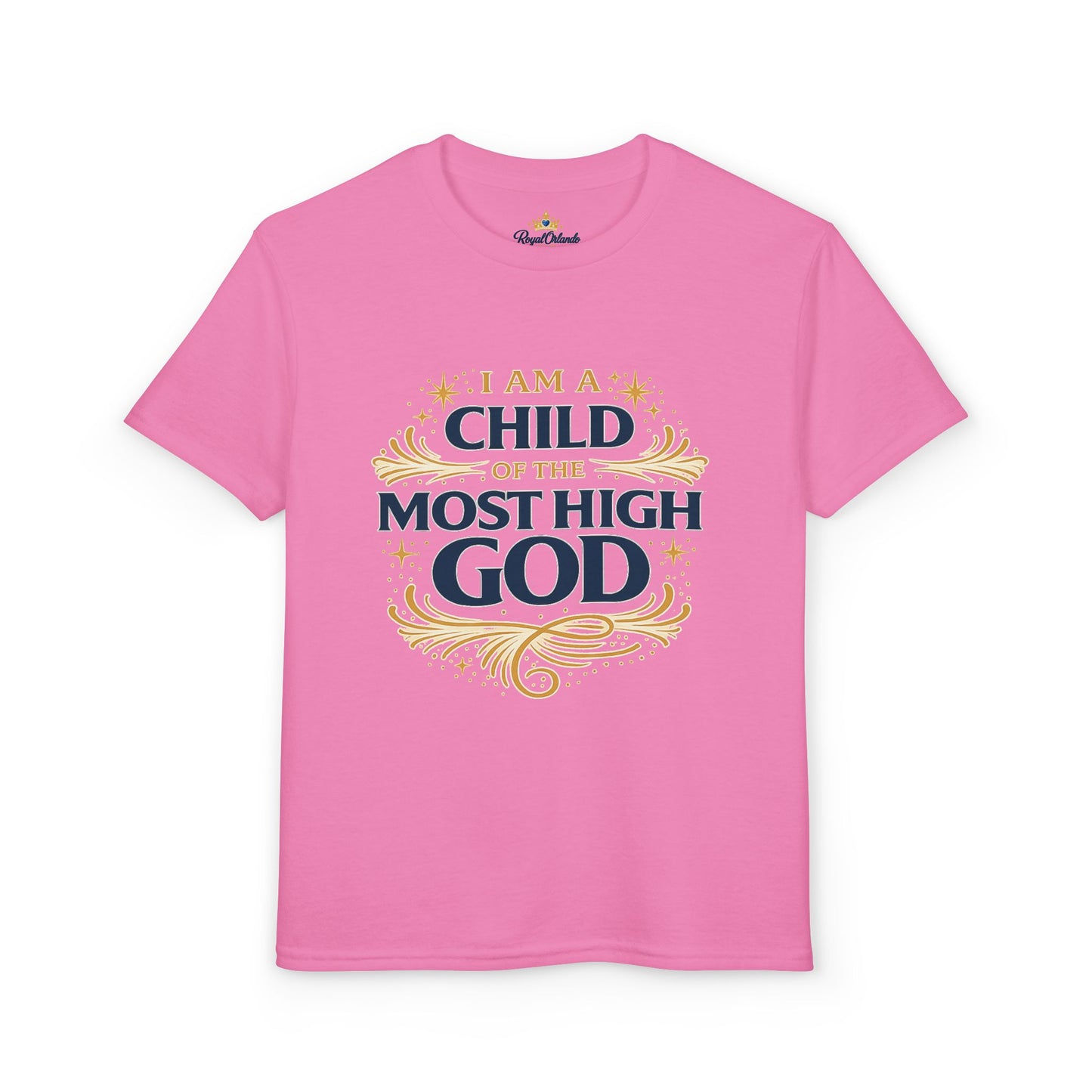 I Am A Child of the Most High God Youth T-Shirt | Christian Faith Tee