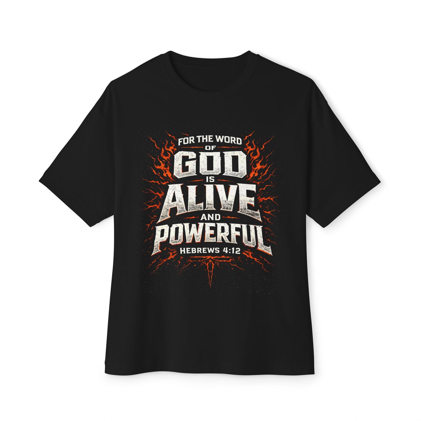 God Is Alive Powerful Tee | Religious Scripture Faith T-Shirt