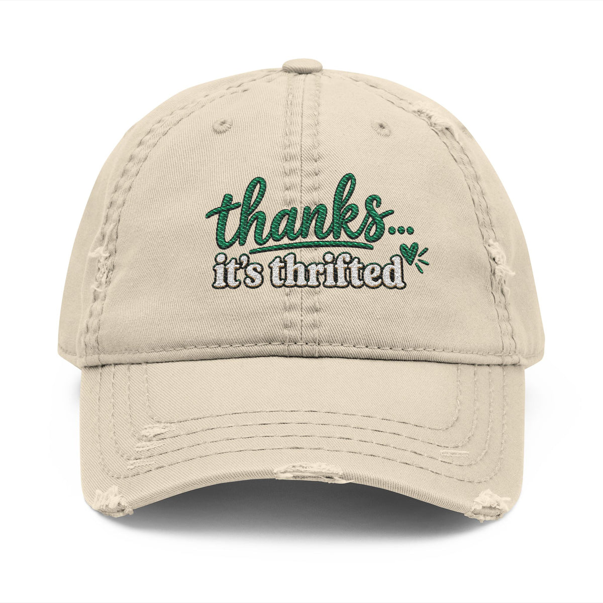 Thanks… It's Thrifted Embroidered Dad Hat