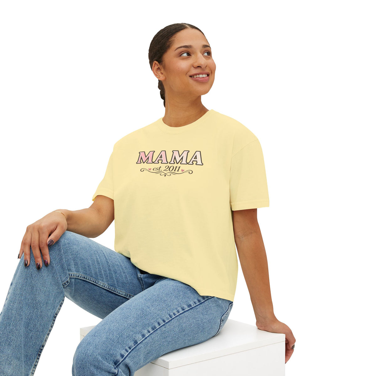 Mama est. 2011 Tee | Mama Shirt, Mom Life, Established Year Tee- customizable year