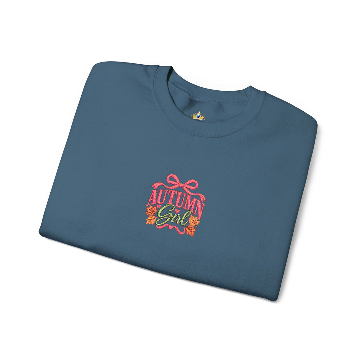 Autumn Girl 2026 Fall embroidered Unisex Heavy Blend™ Crewneck Sweatshirt
