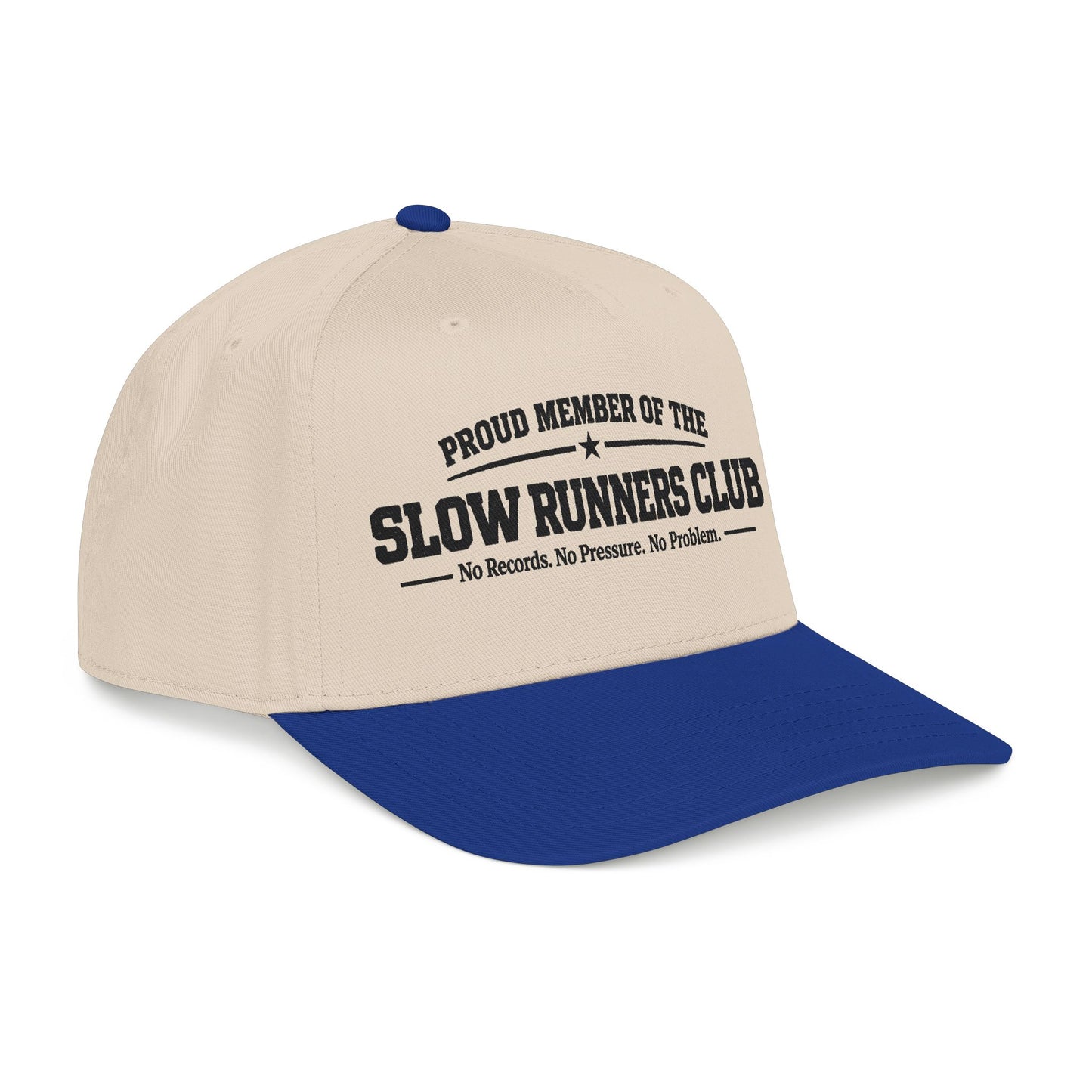 Mid Profile Baseball Cap Slow Runners Club humor