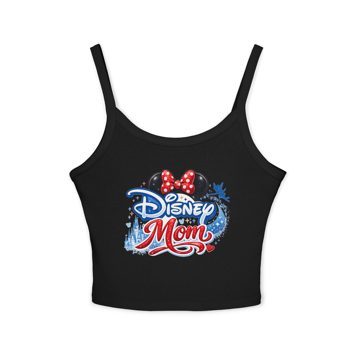 Theme Park Mom Tank Top | Mouse Ears Script Logo, Theme Park Shirt