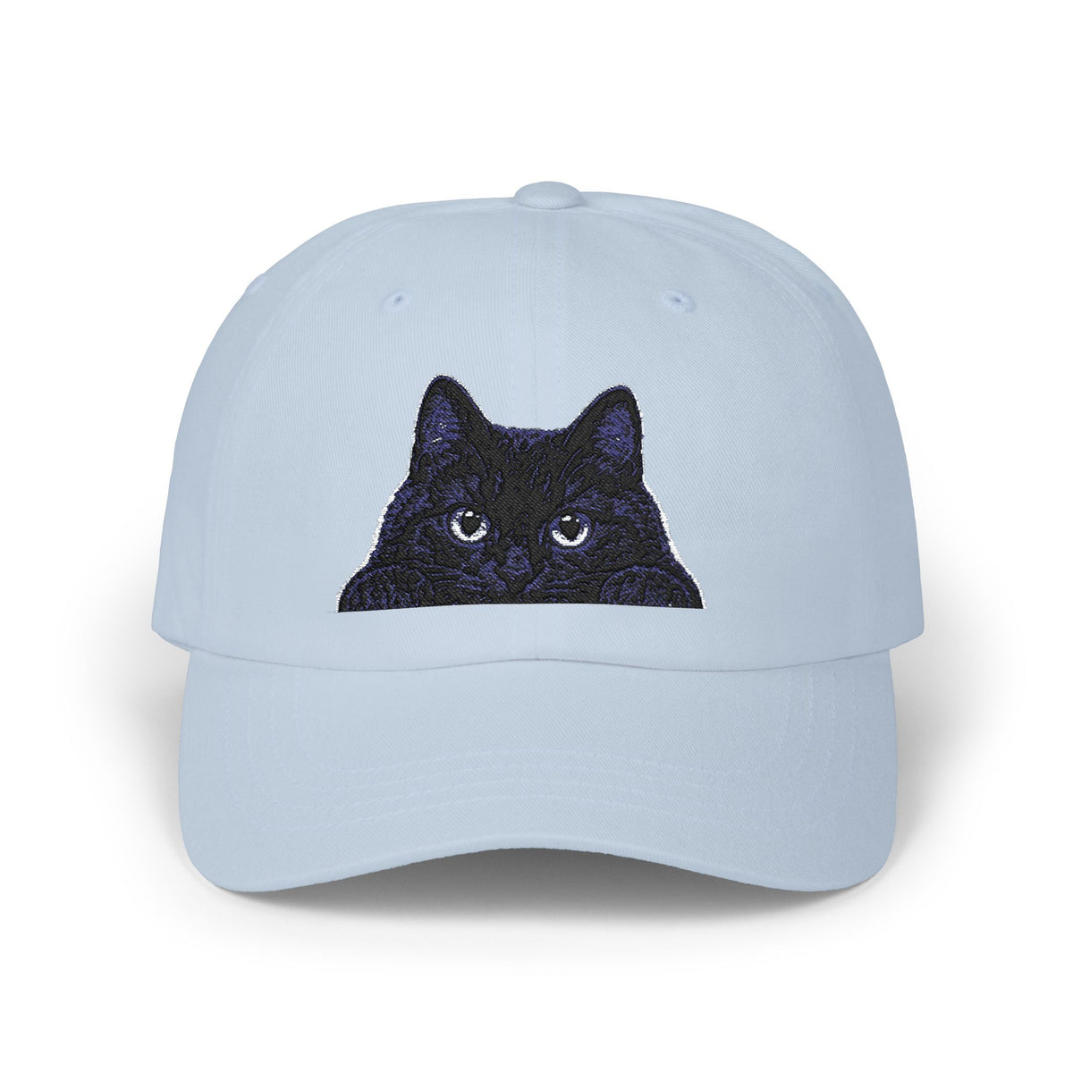 Black Cat embroidered Classic Dad Cap