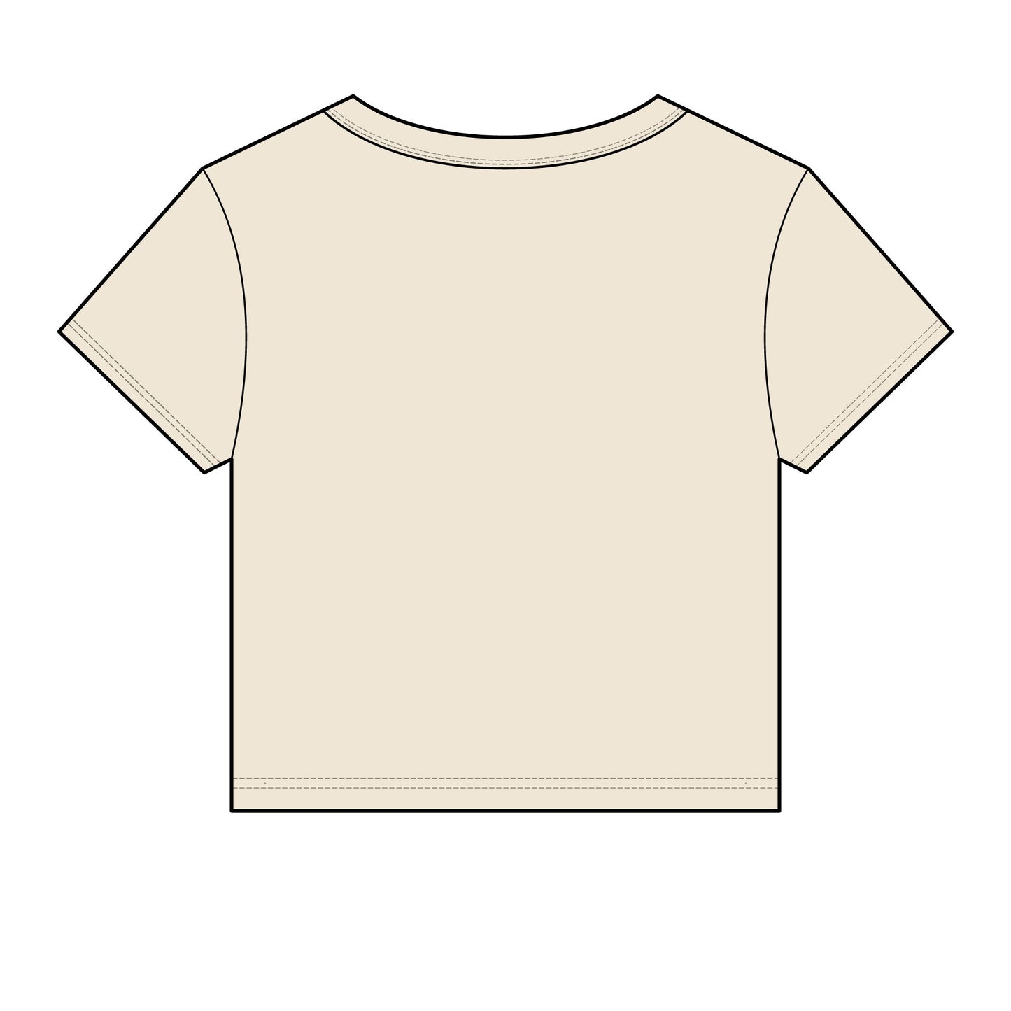 Women's Micro Rib Baby Tee Salty and Feral Ocean theme