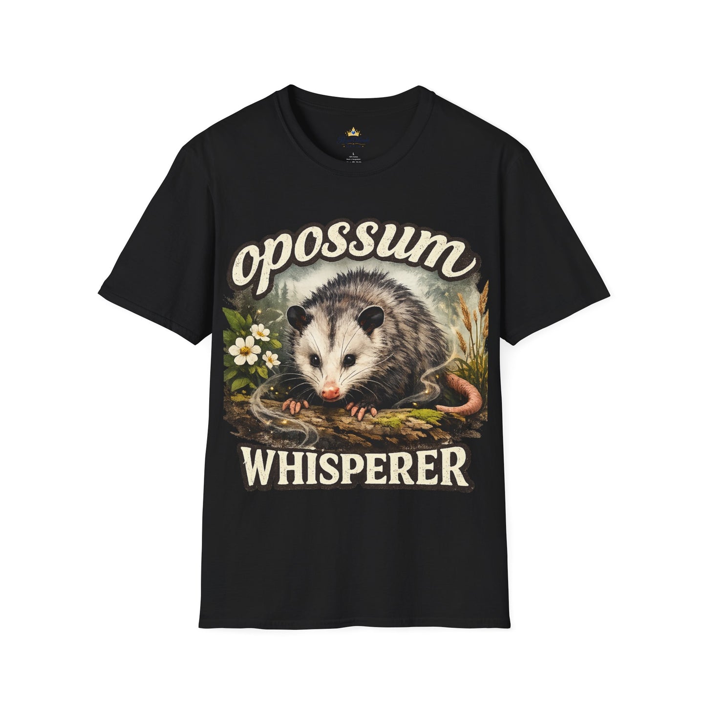 Opossum Whisperer T-Shirt | Vintage Wildlife Illustration