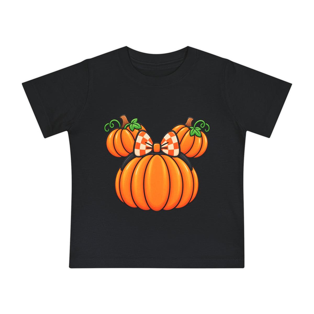 Fall Pumpkin Baby Short Sleeve Autumn T-Shirt