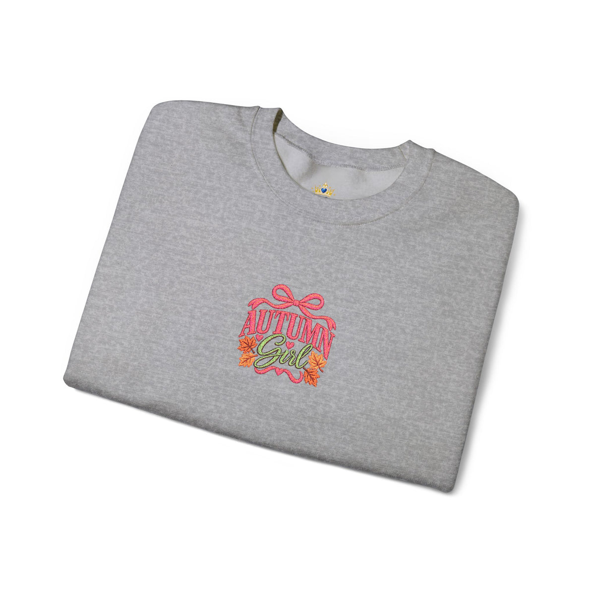 Autumn Girl 2026 Fall embroidered Unisex Heavy Blend™ Crewneck Sweatshirt