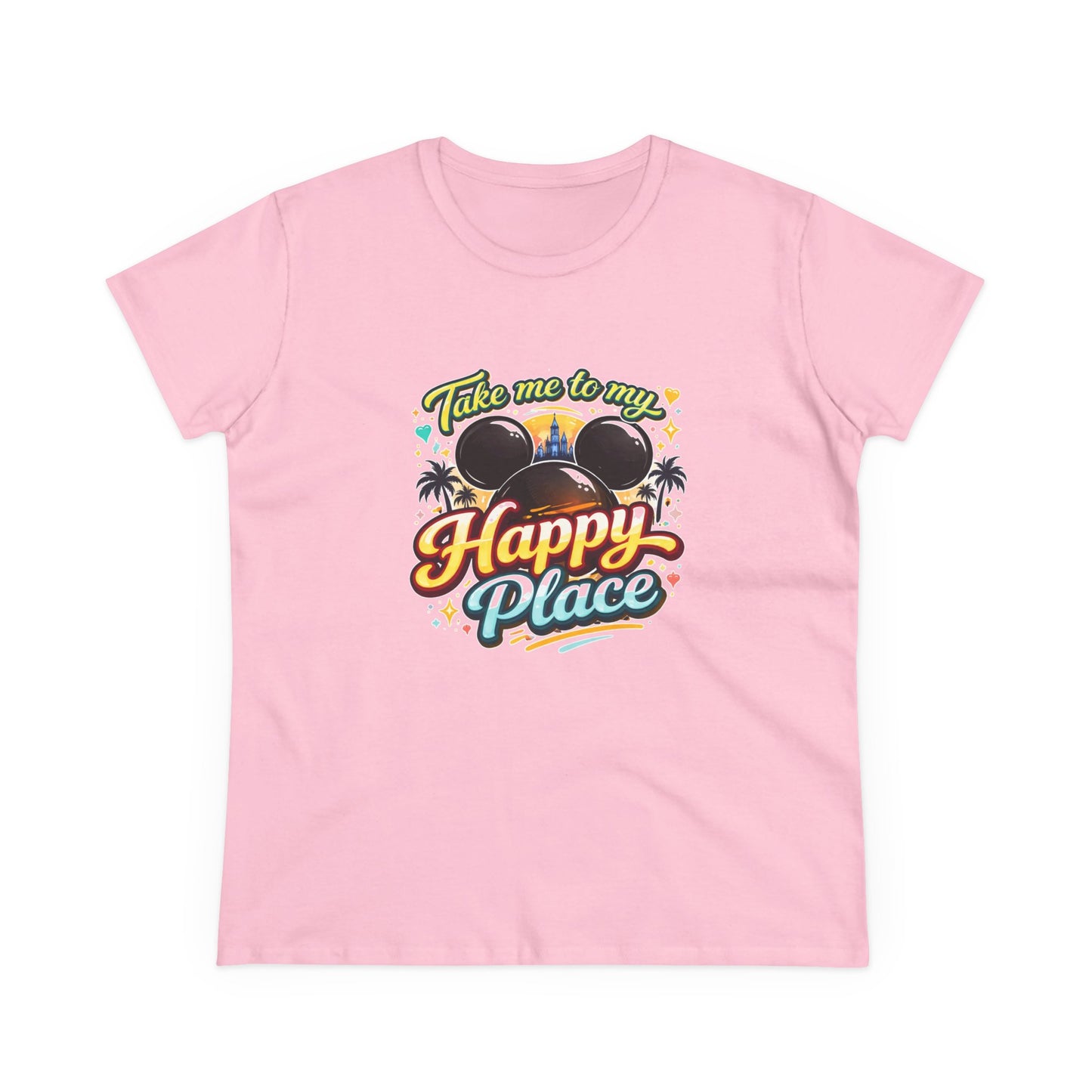 Take Me to My Happy Place Mickey Ears Tee | Disney Vacation Shirt