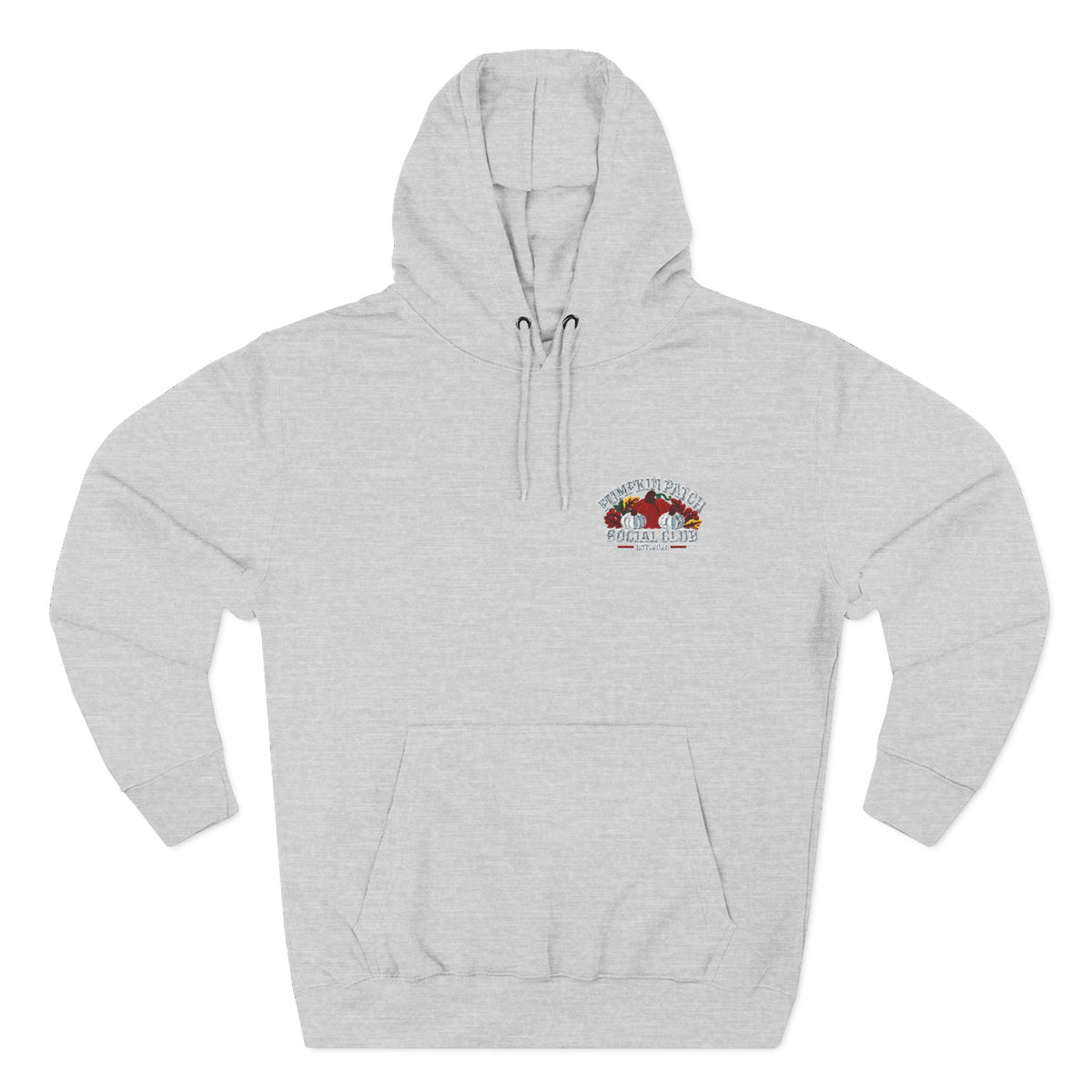 Pumpkin Patch Social Club 2026 Embroidered Three-Panel Fleece Hoodie