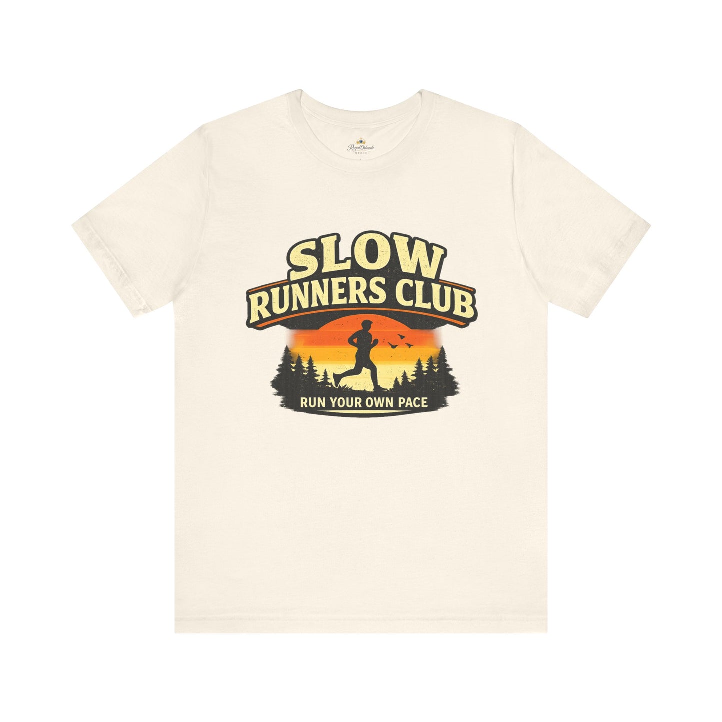 Slow Runners Club T-Shirt | Run Your Own Pace graphic tee