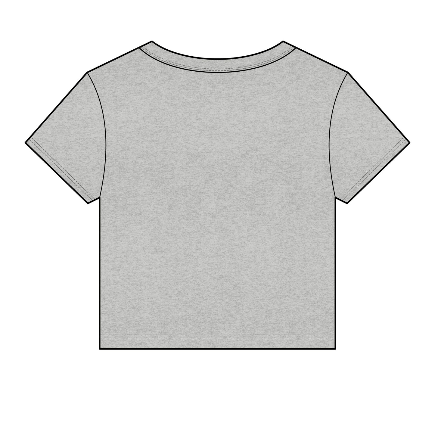 Women's Micro Rib Baby Tee Salty and Feral Ocean theme
