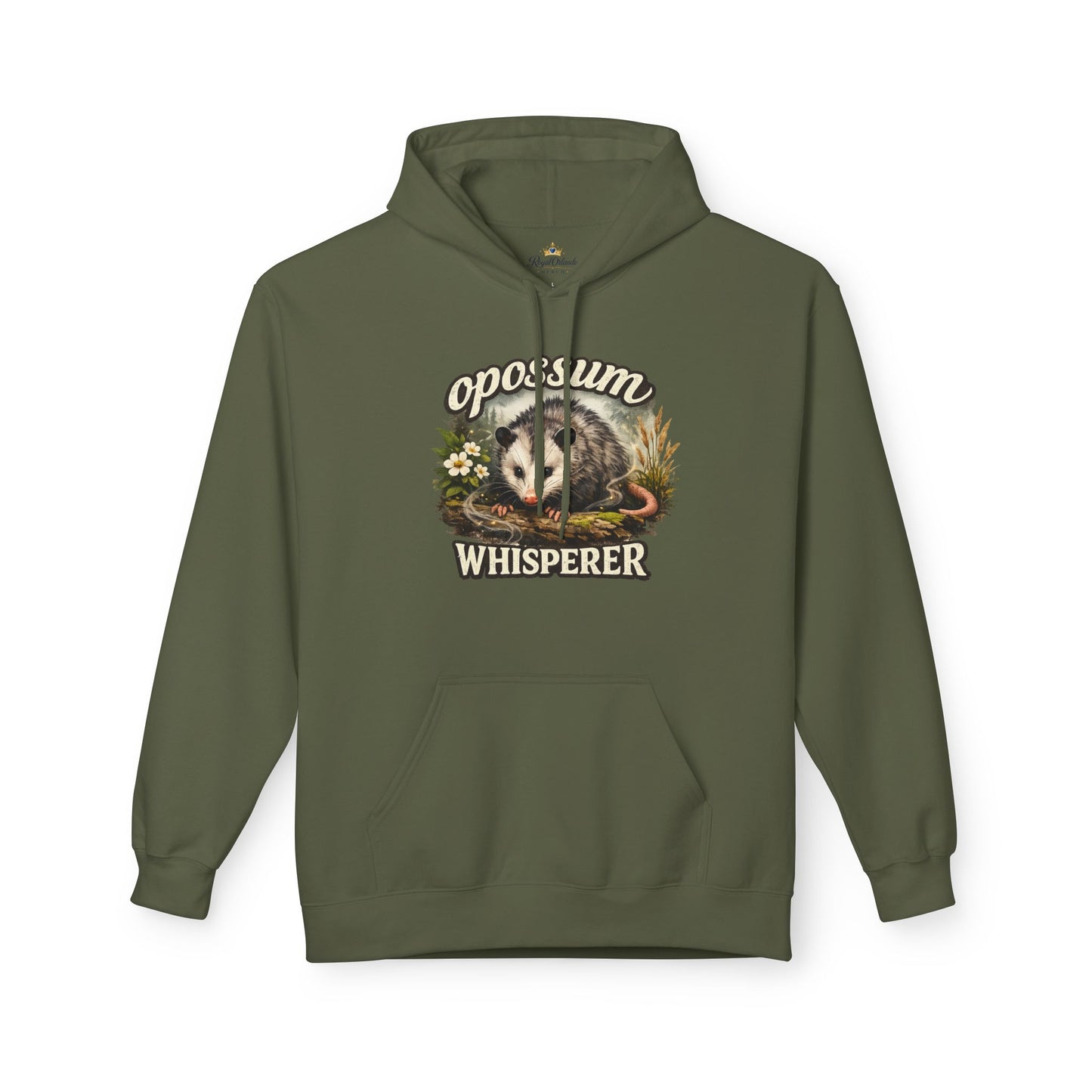 Opossum Whisperer Hoodie | Vintage Wildlife Illustration