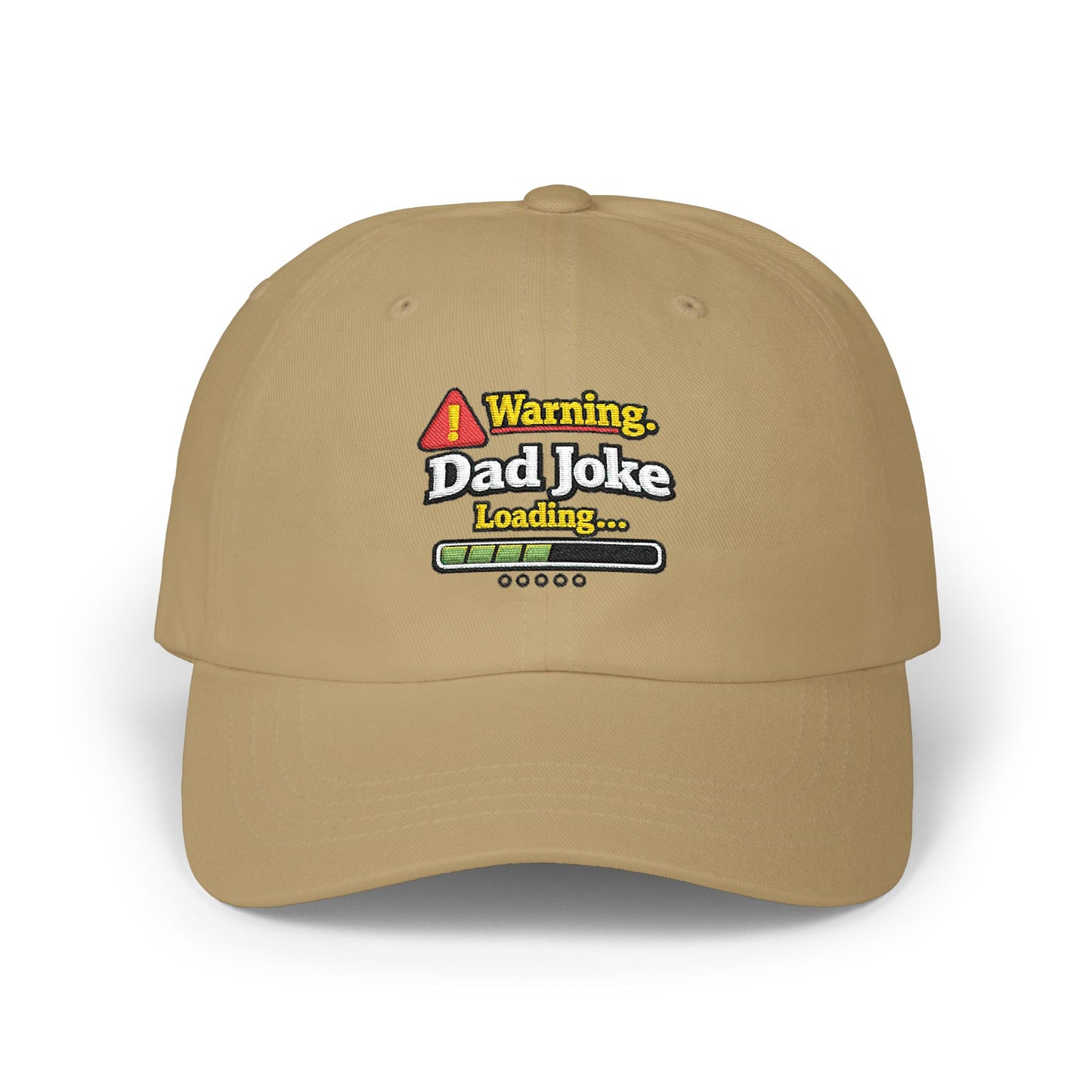 Warning Dad Joke Loading cap | Classic Baseball Hat