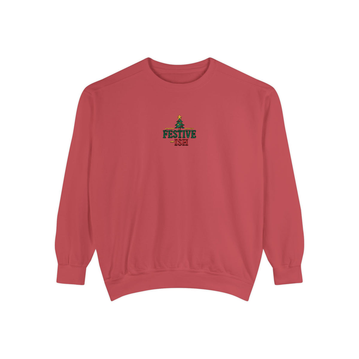Holiday Sweatshirt — Festiv-ish Christmas Tree Crewneck