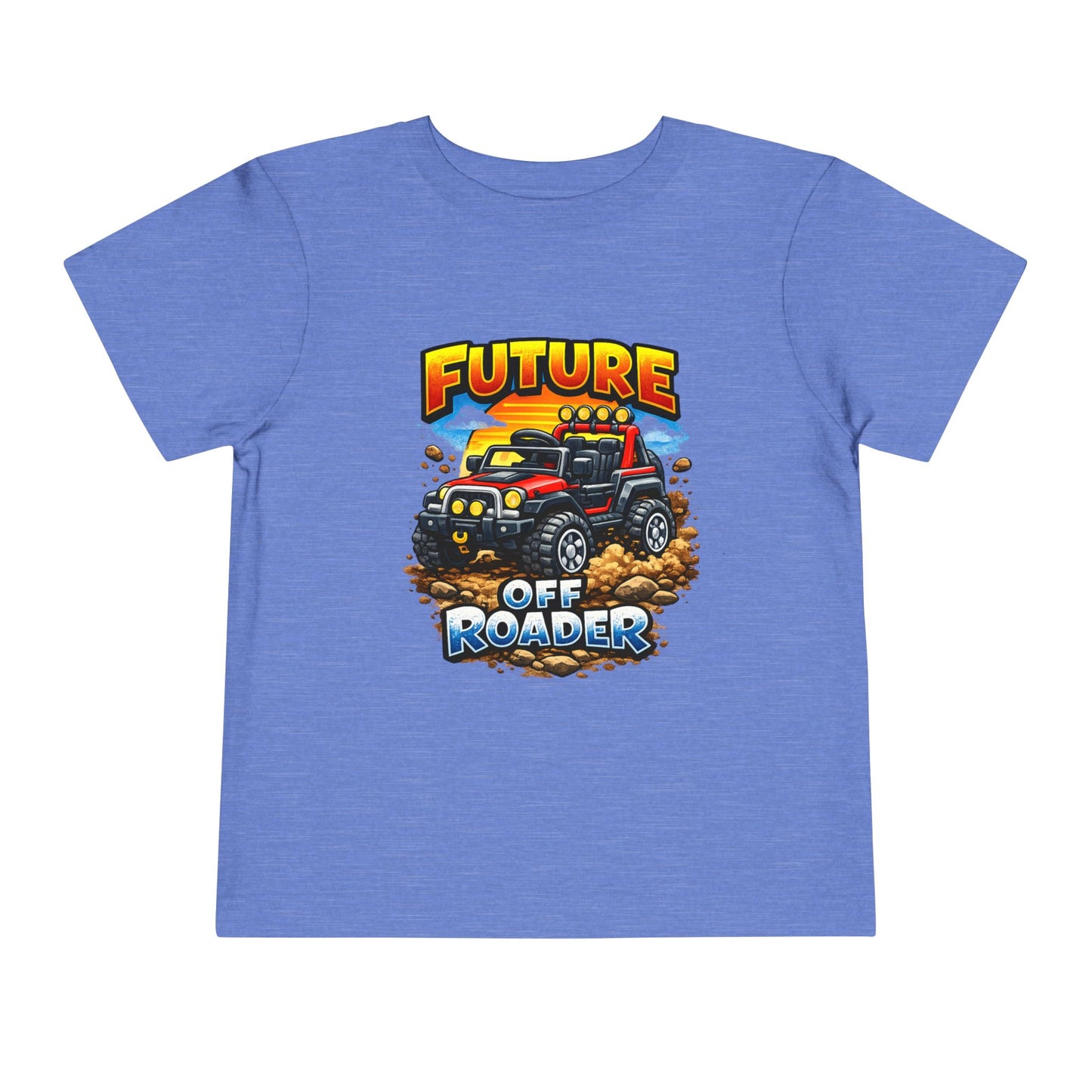 Future Off Roader Toddler Tee | Monster Truck Dirt Splash Graphic