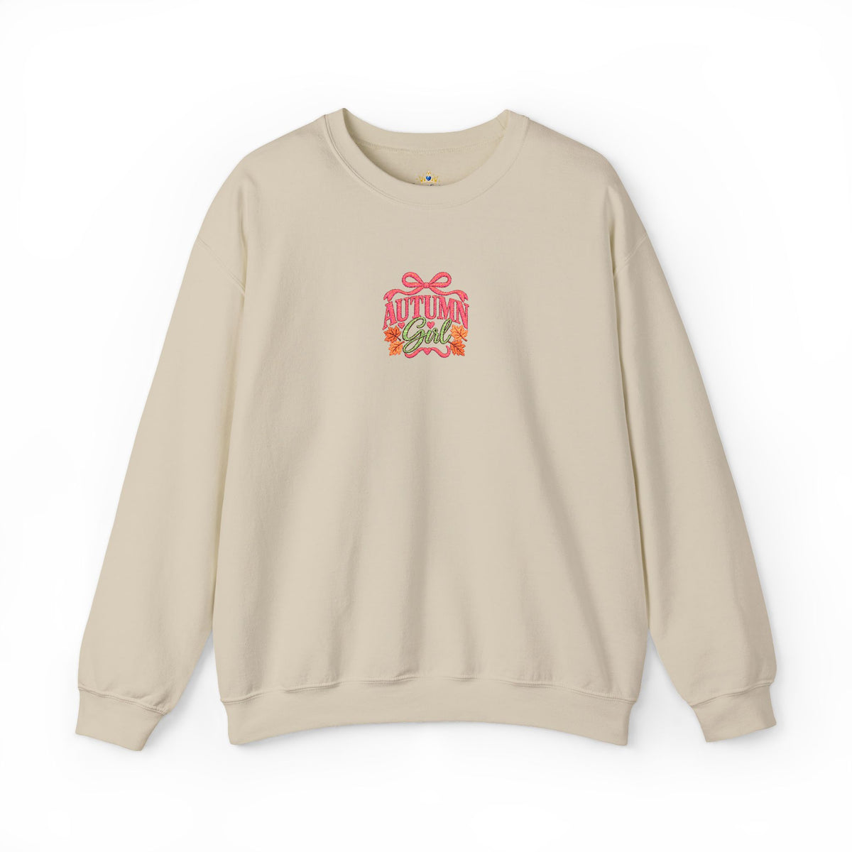 Autumn Girl 2026 Fall embroidered Unisex Heavy Blend™ Crewneck Sweatshirt