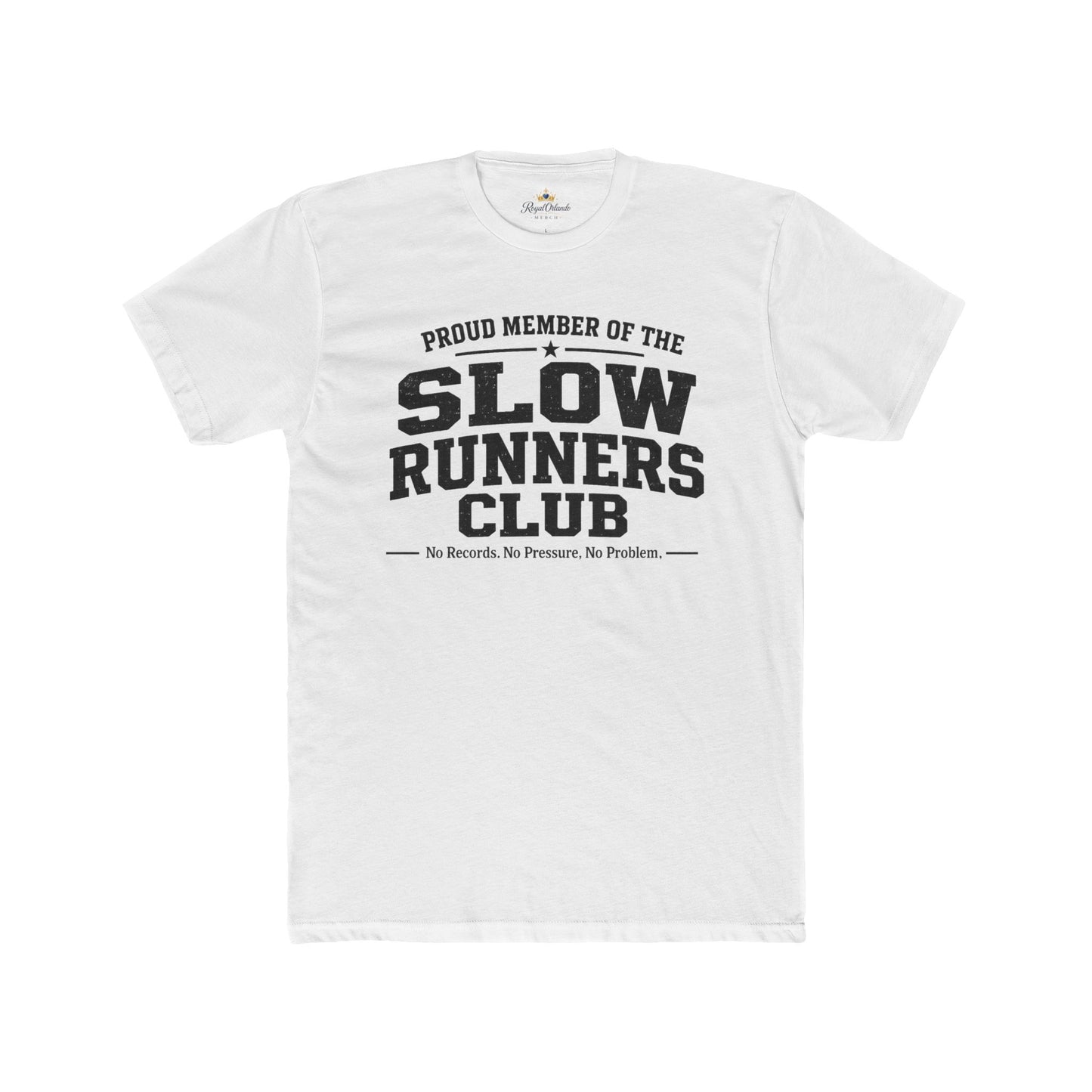Slow Runners Club Tee | Humorous Running Shirt, Sports Typography
