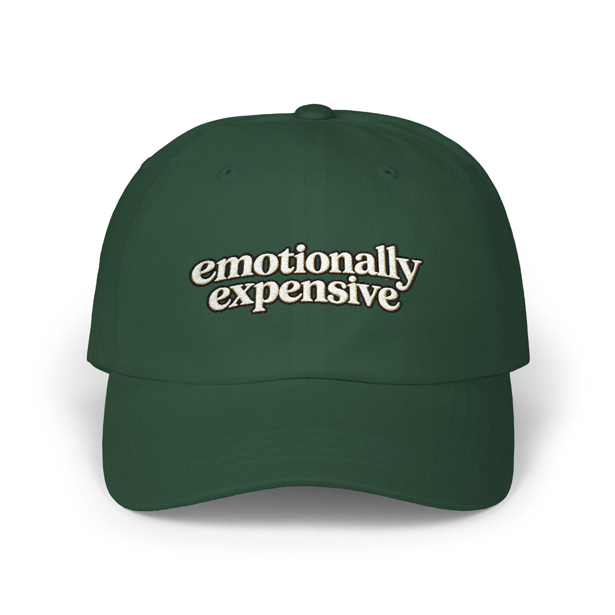 Emotionally Expensive baseball cap | embroidered script hat