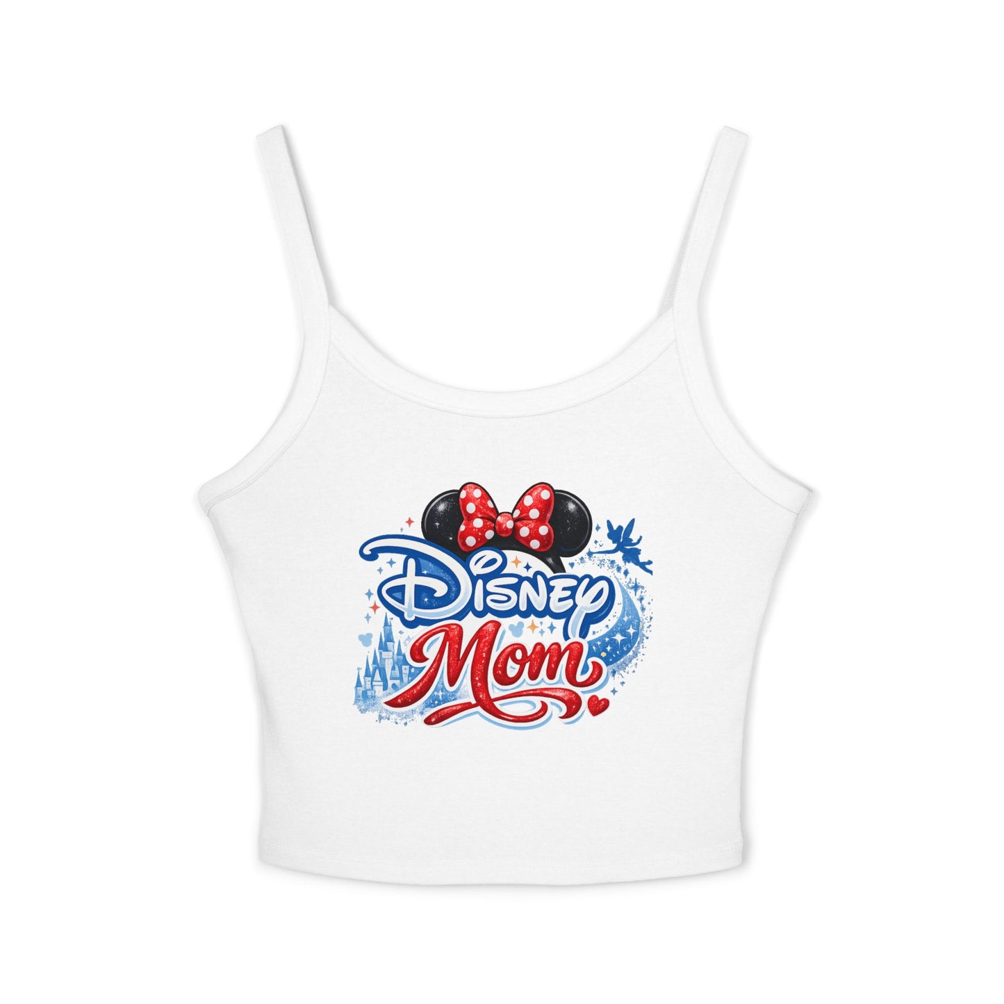 Theme Park Mom Tank Top | Mouse Ears Script Logo, Theme Park Shirt