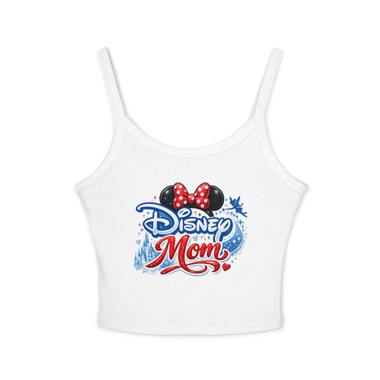 Theme Park Mom Tank Top | Mouse Ears Script Logo, Theme Park Shirt