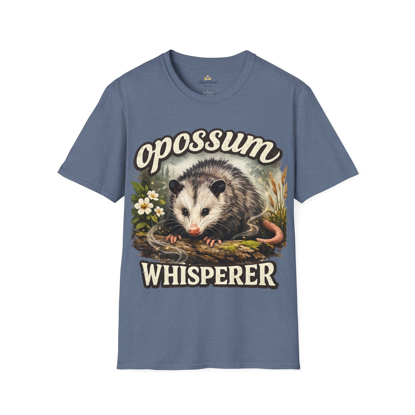 Opossum Whisperer T-Shirt | Vintage Wildlife Illustration