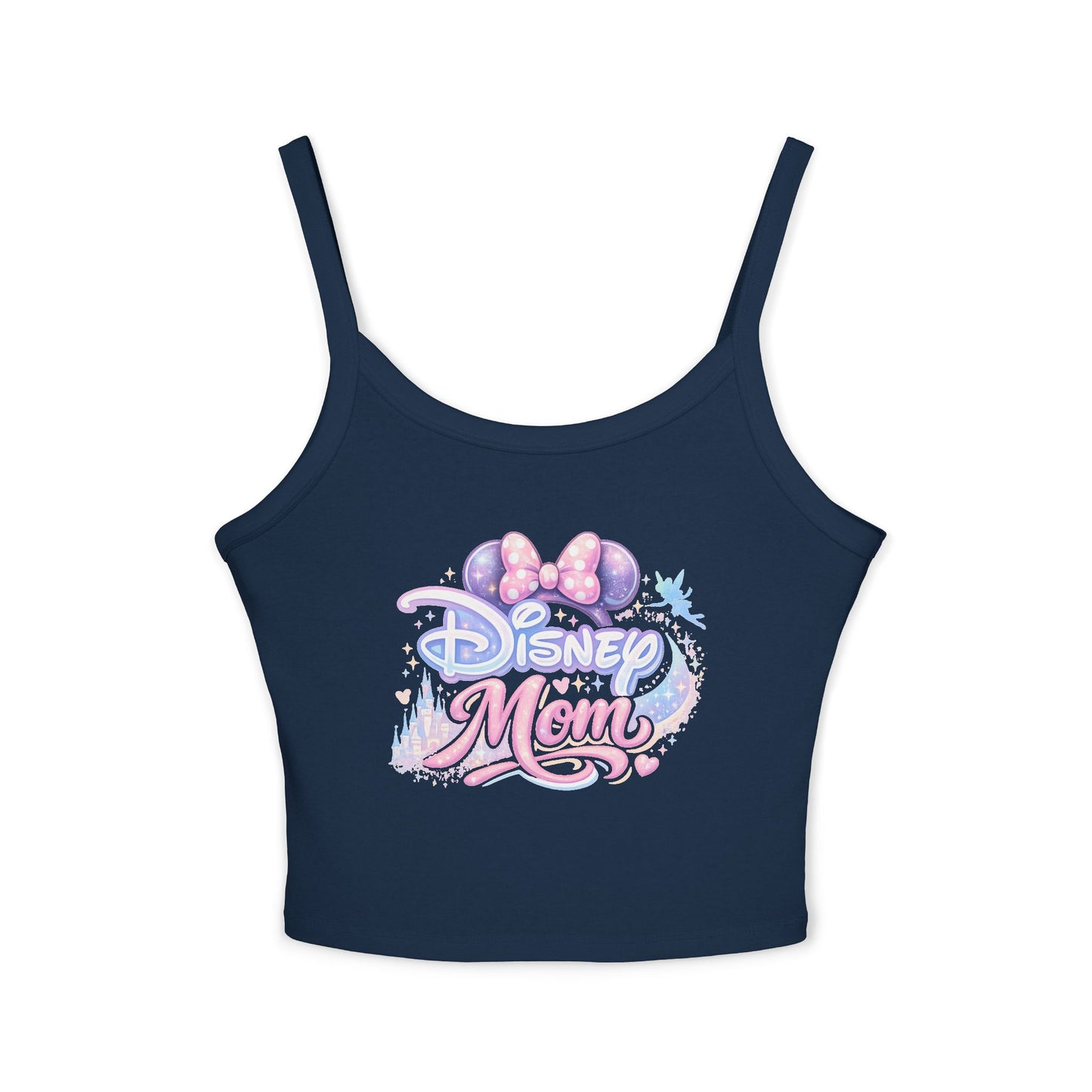 Theme Park Mom tank top | Mouse ears pastel logo
