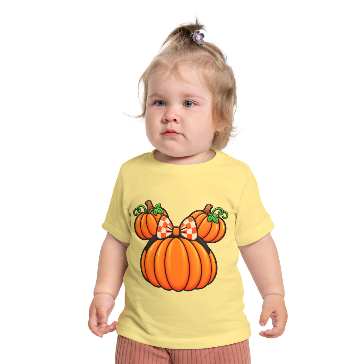 Fall Pumpkin Baby Short Sleeve Autumn T-Shirt