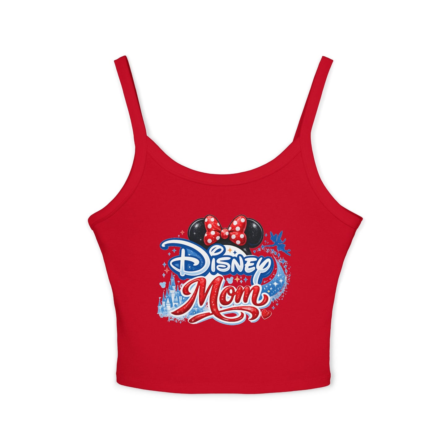 Theme Park Mom Tank Top | Mouse Ears Script Logo, Theme Park Shirt