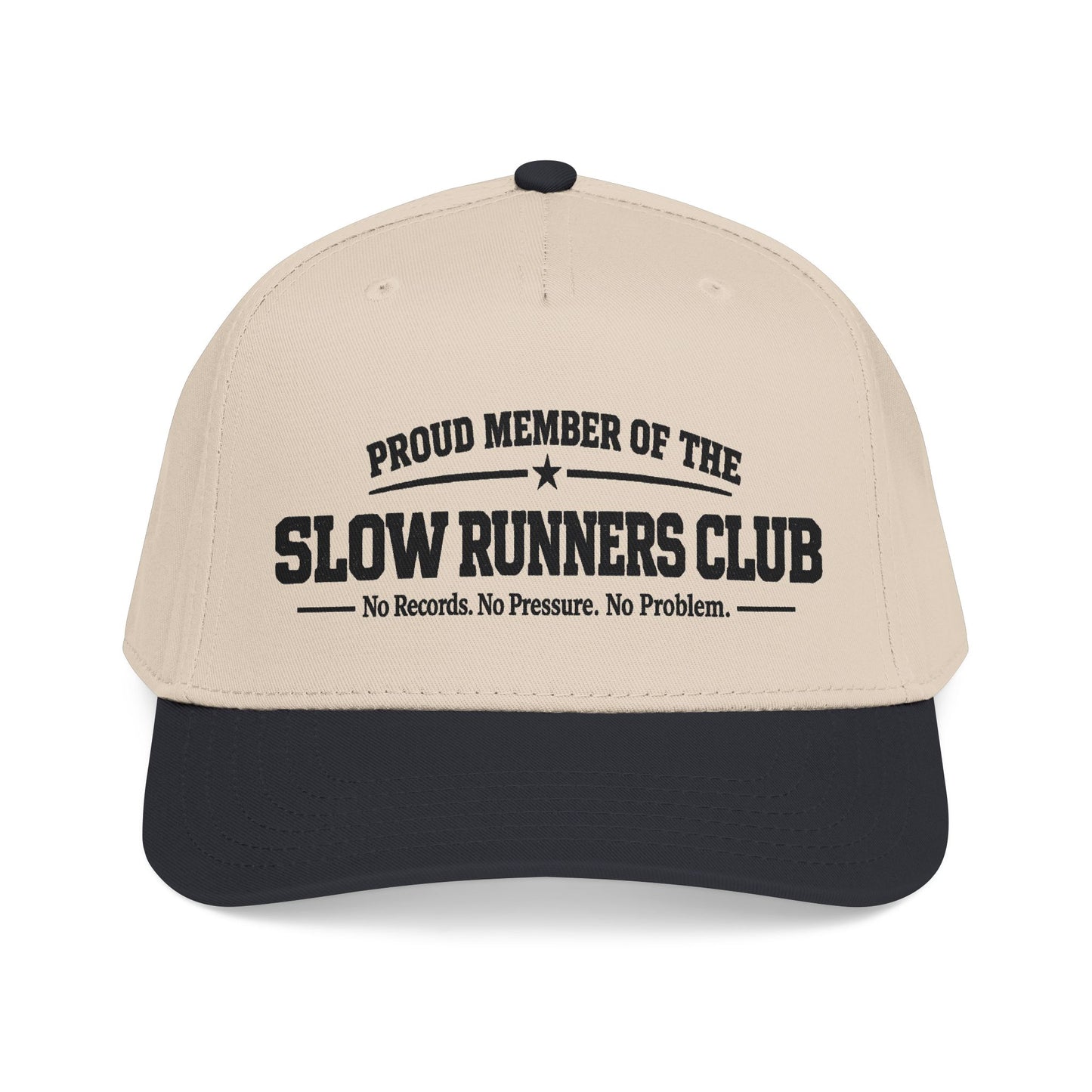 Mid Profile Baseball Cap Slow Runners Club humor