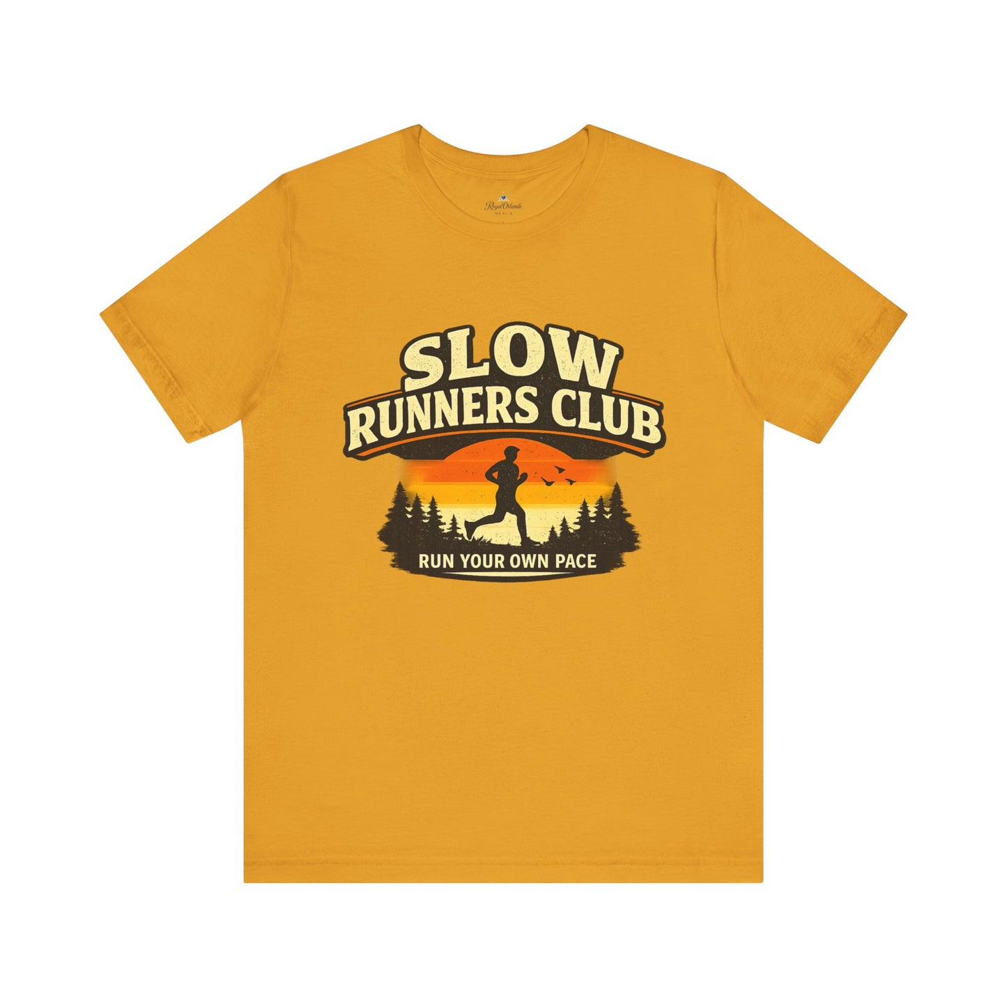 Slow Runners Club T-Shirt | Run Your Own Pace graphic tee