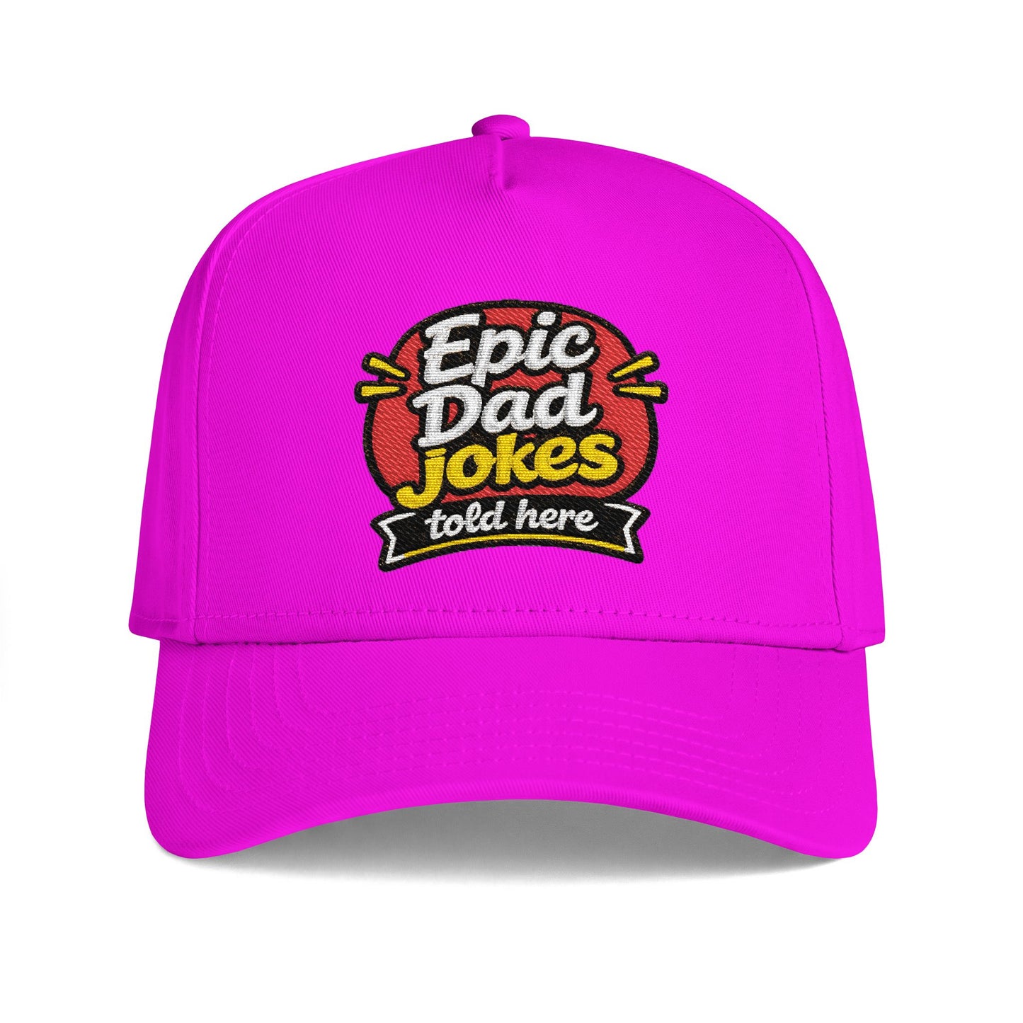 Epic Dad Jokes told here Cap | Embroidered Baseball Hat