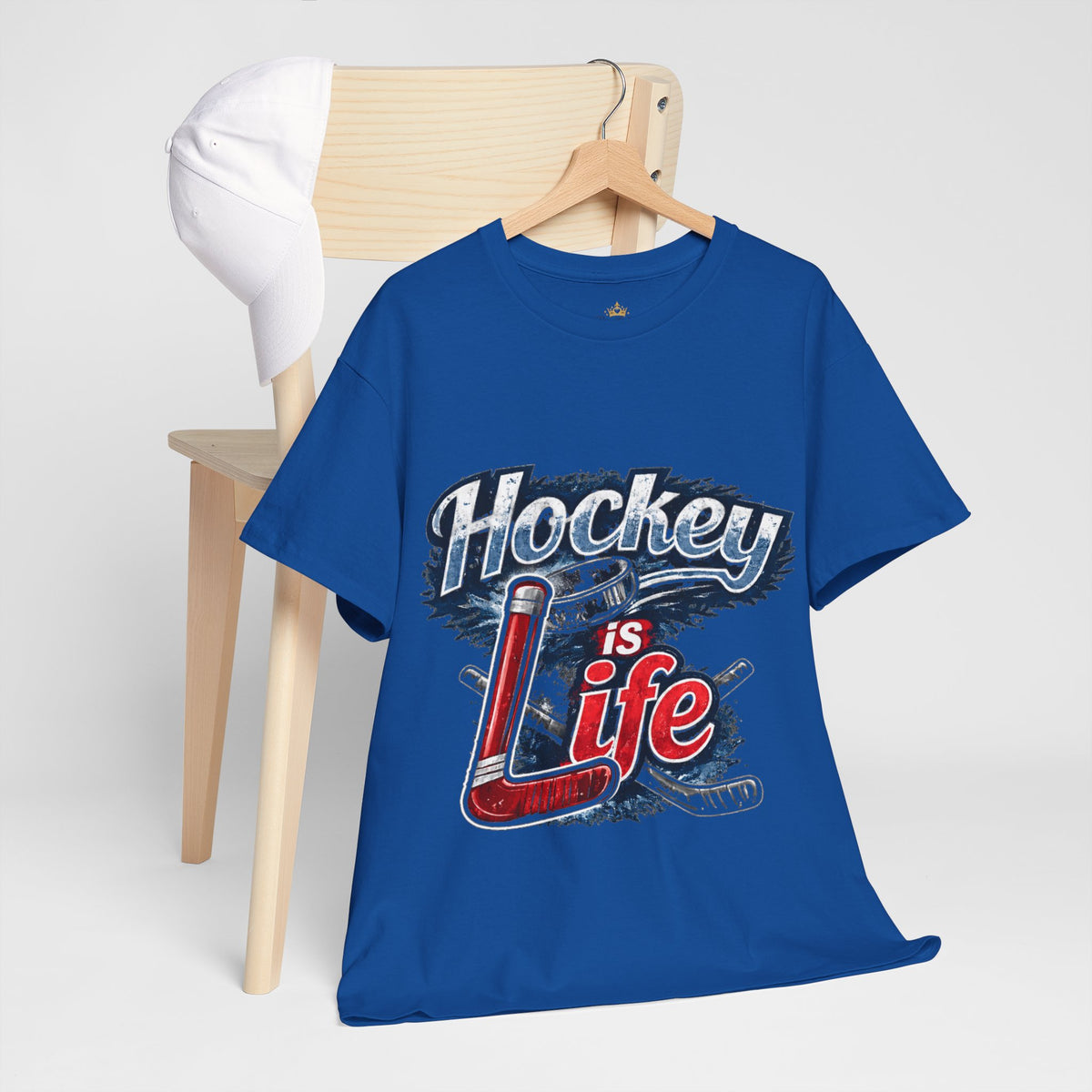 Hockey Is Life T-Shirt | Hockey Stick Graphic Tee, Sports Fan Shirt