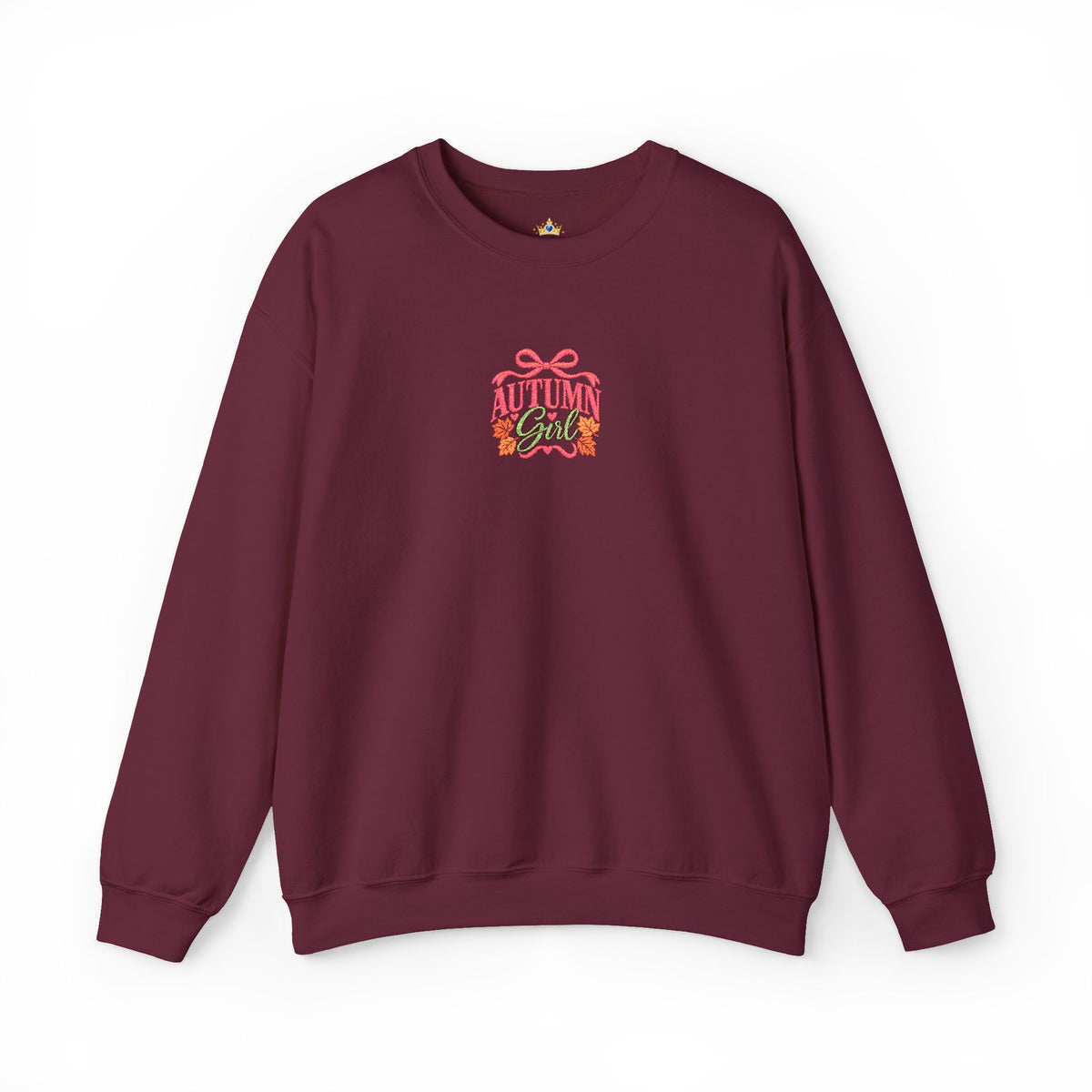Autumn Girl 2026 Fall embroidered Unisex Heavy Blend™ Crewneck Sweatshirt