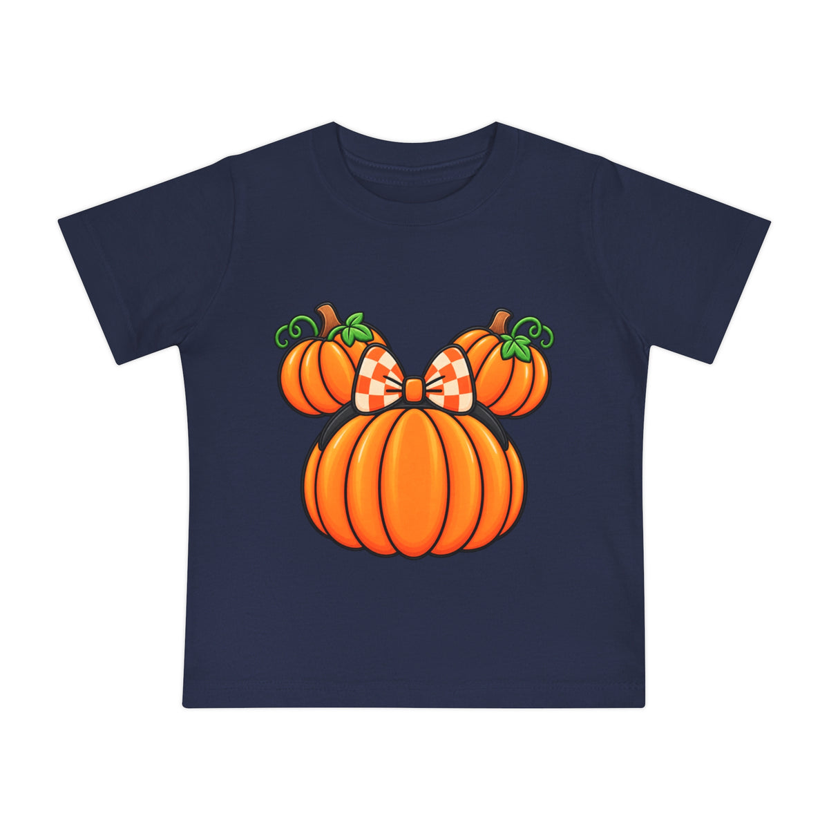 Fall Pumpkin Baby Short Sleeve Autumn T-Shirt