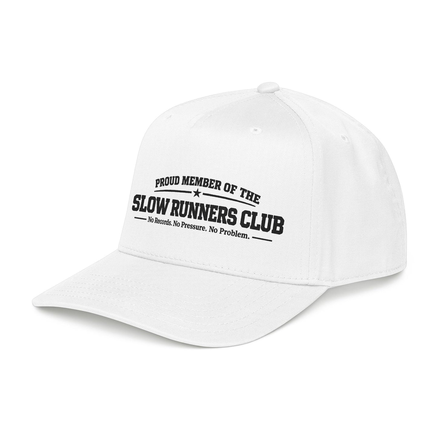 Mid Profile Baseball Cap Slow Runners Club humor