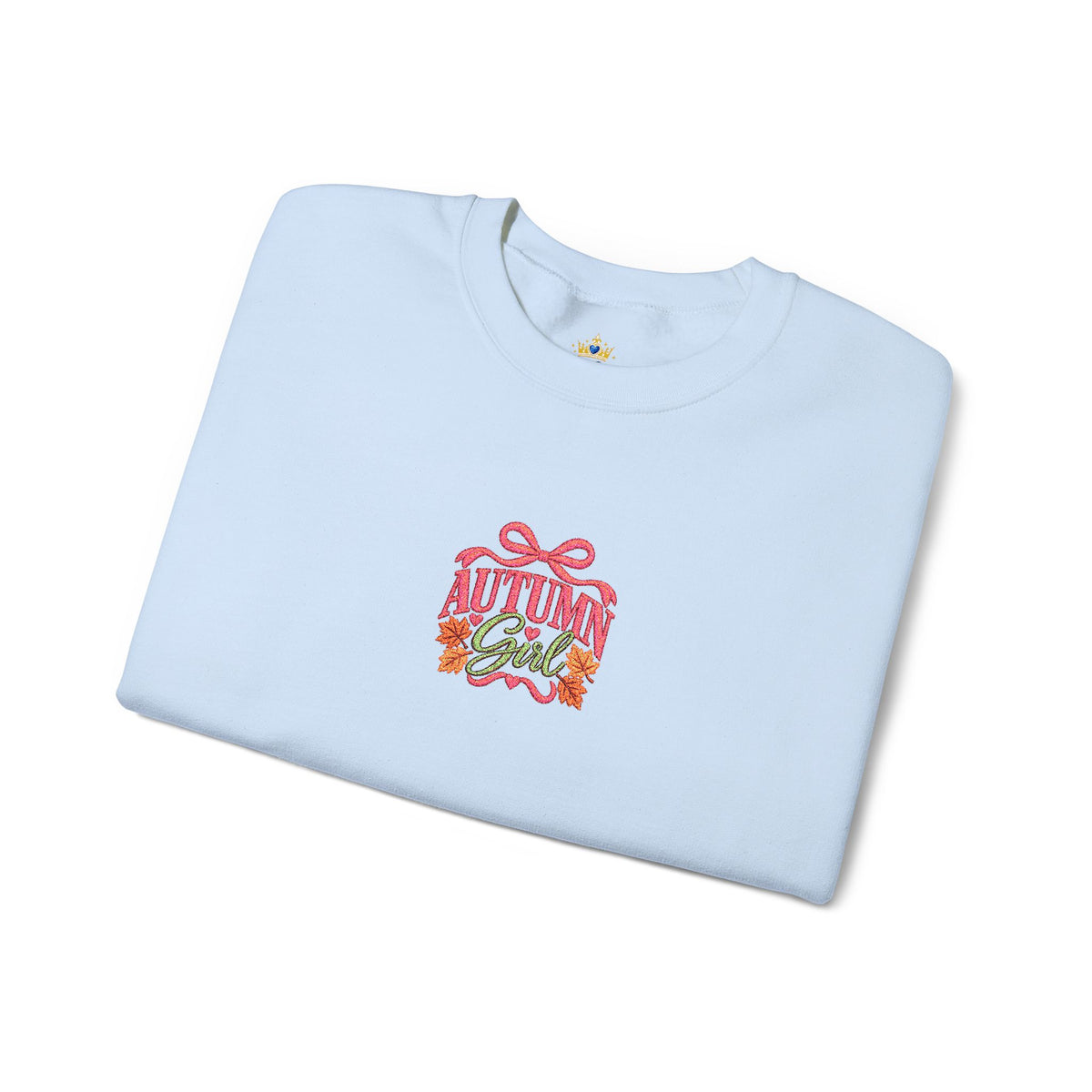 Autumn Girl 2026 Fall embroidered Unisex Heavy Blend™ Crewneck Sweatshirt