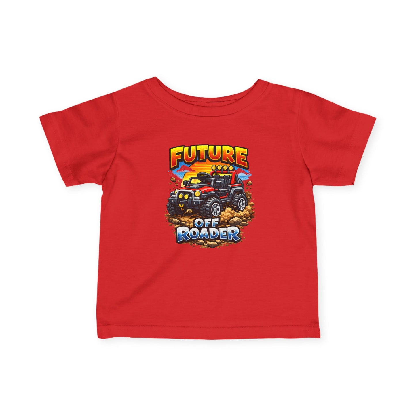 Future Off-Roader Infant Tee | Monster Truck Baby T-Shirt