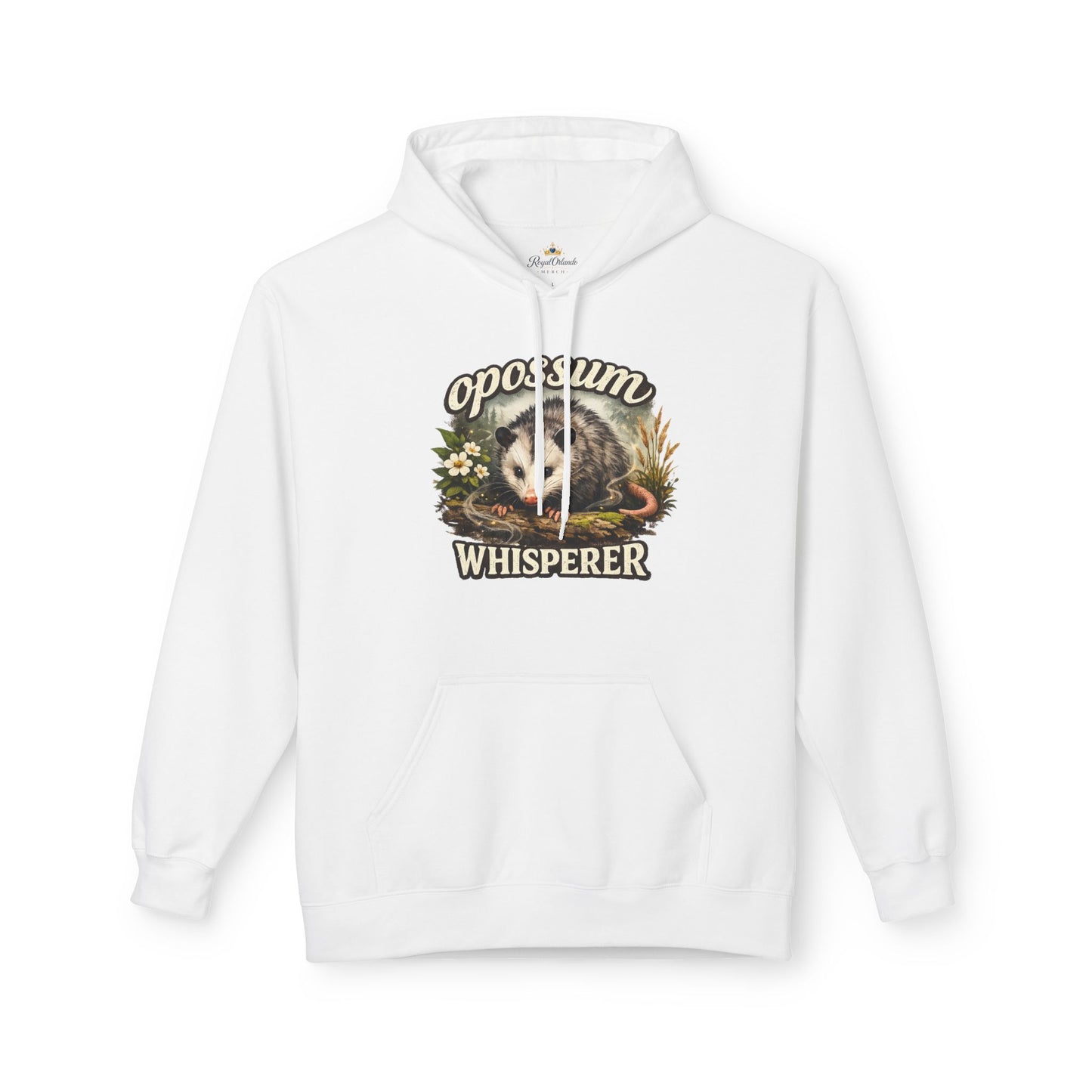 Opossum Whisperer Hoodie | Vintage Wildlife Illustration
