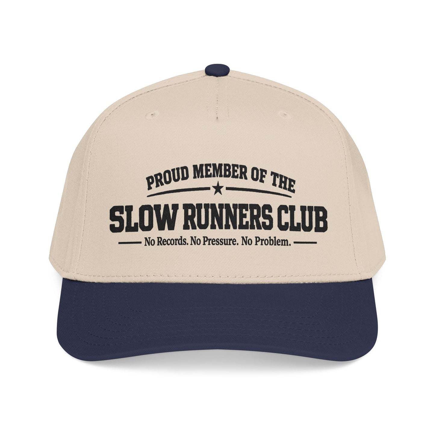 Mid Profile Baseball Cap Slow Runners Club humor