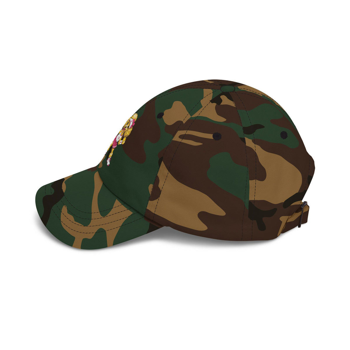 Pickleball Poodle Embroidered Classic Dad Cap