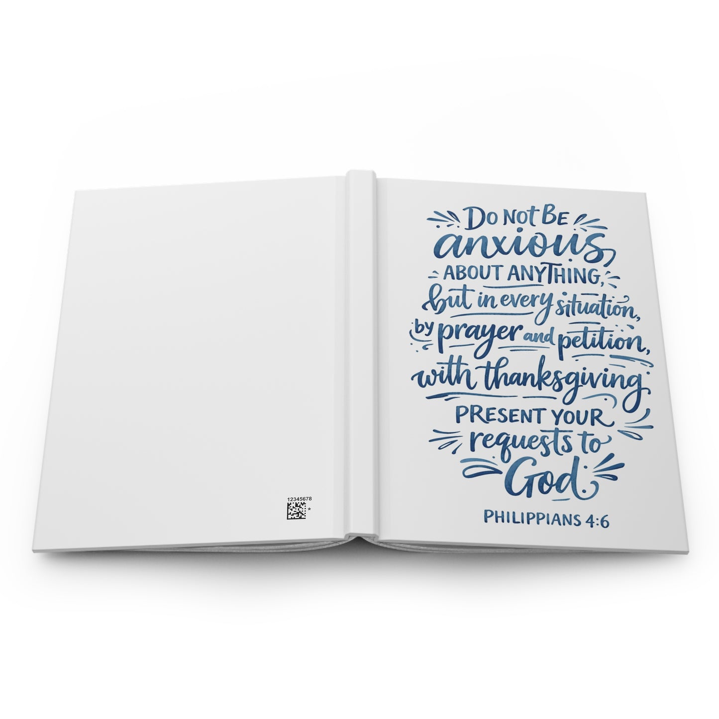 Philippians 4:6 Scripture Journal Hardcover