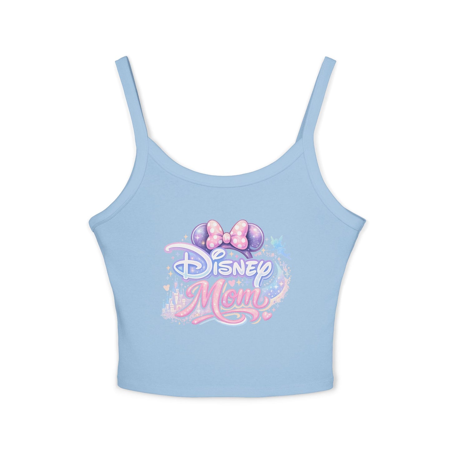 Theme Park Mom tank top | Mouse ears pastel logo