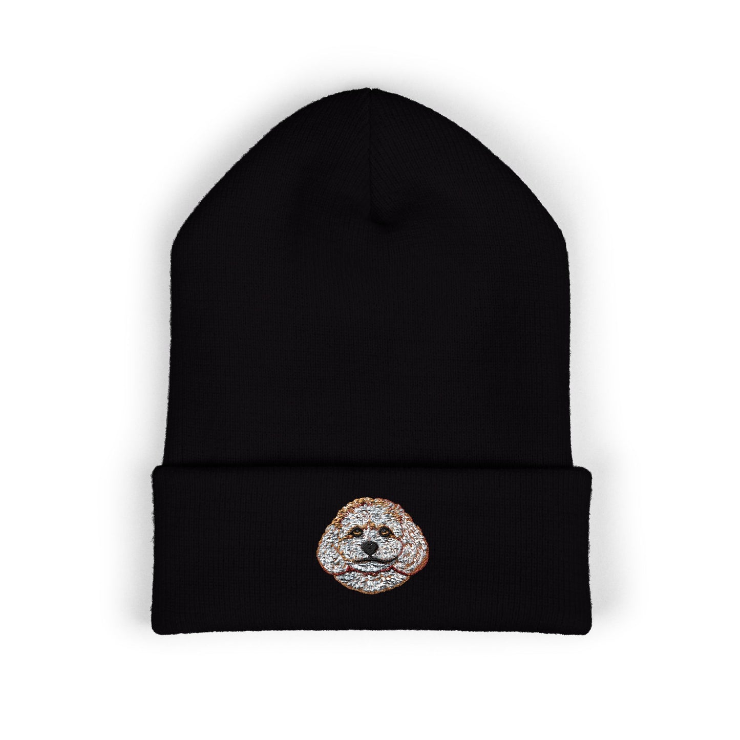 Cockapoo Embroidered Beanie | Cuffed Knit Hat