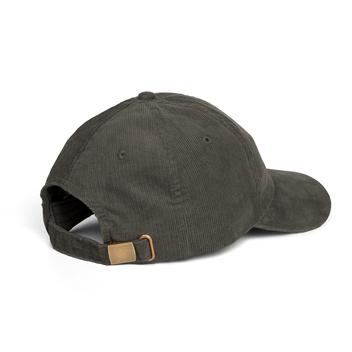 Embroidered Irish Wolfhound Dog Face Cap | Corduroy Baseball Hat