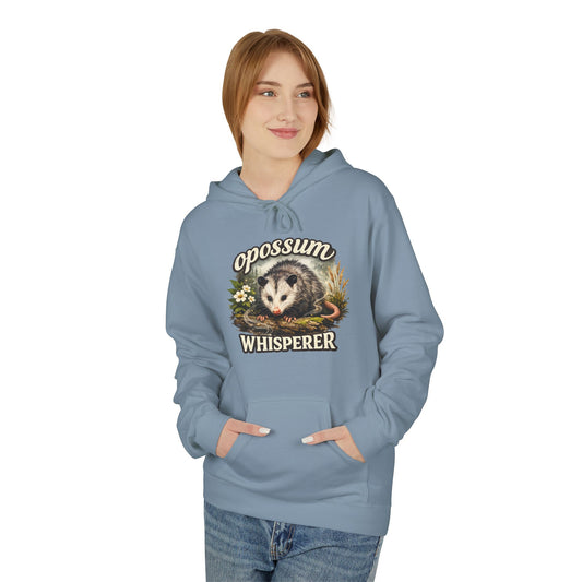 Opossum Whisperer Hoodie | Vintage Wildlife Illustration