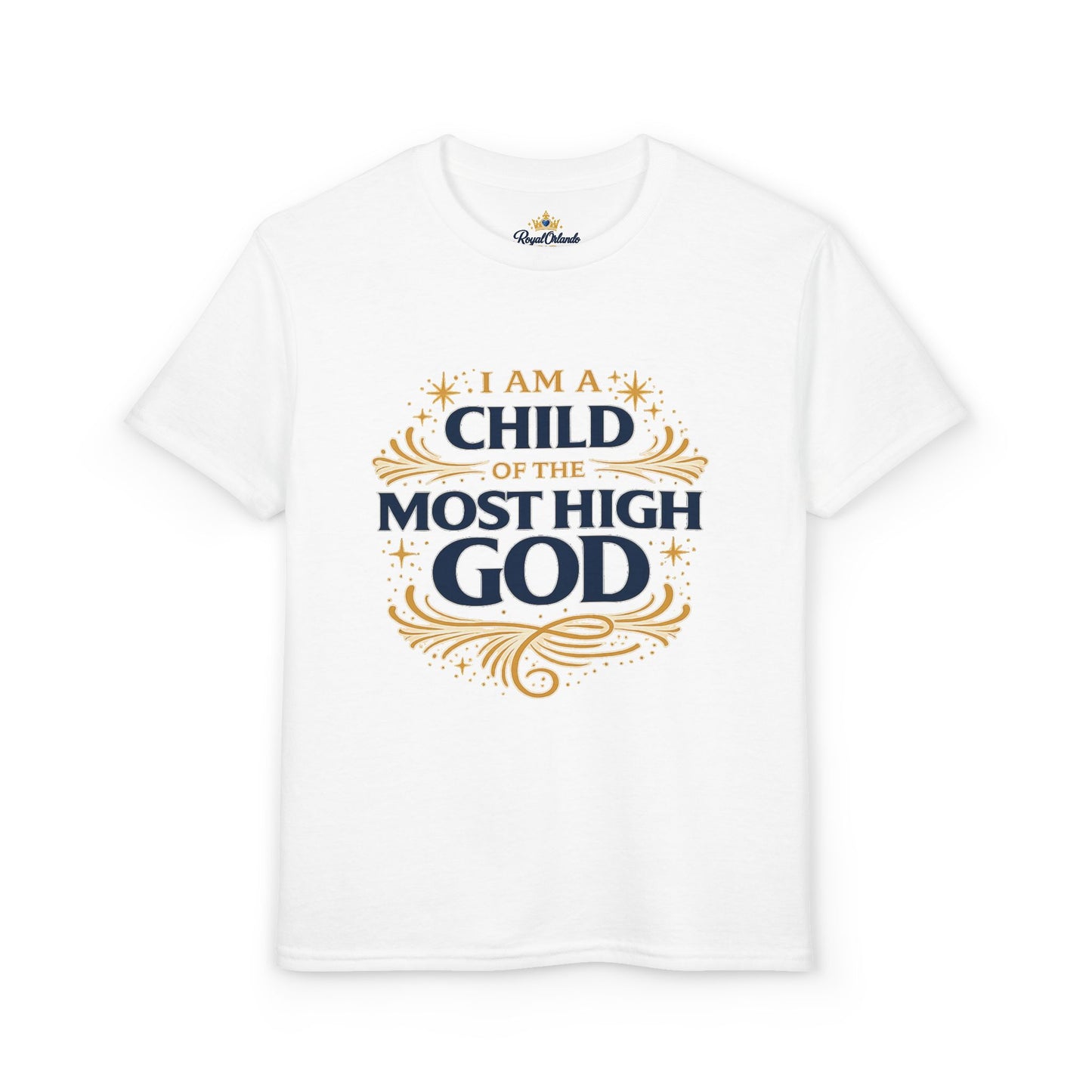 I Am A Child of the Most High God Youth T-Shirt | Christian Faith Tee